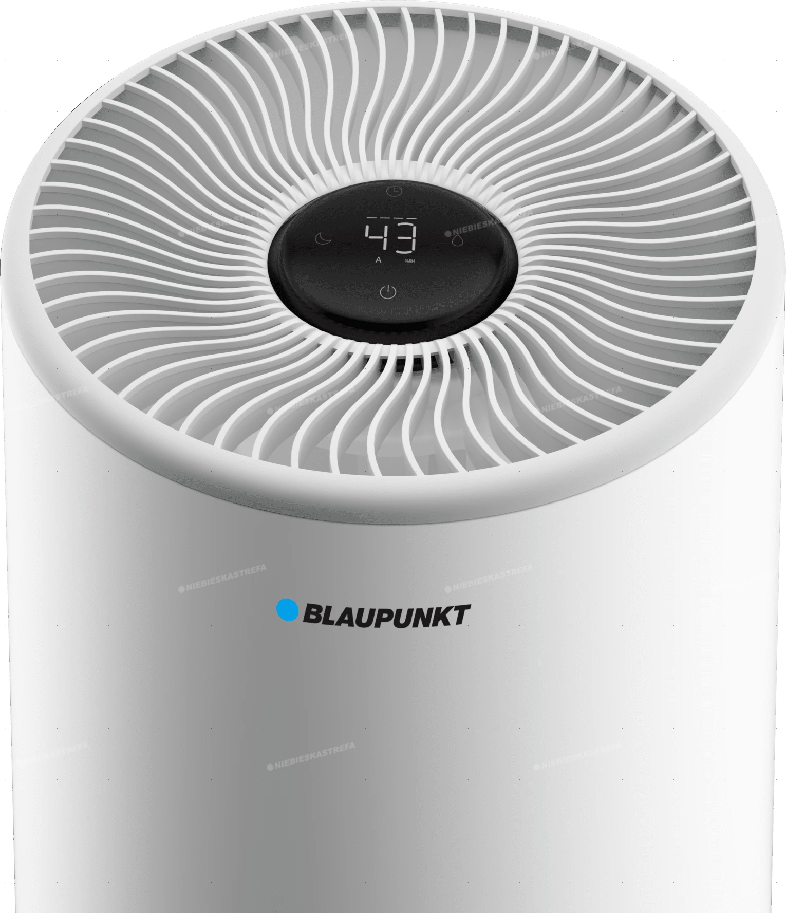 Ewaporacyjny nawilżacz powietrza Blaupunkt AHE601 posiada 3 tryby pracy (automatyczny, cichy, intensywny)